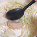 便當食譜5.蟹肉泡菜忌廉烏冬便當